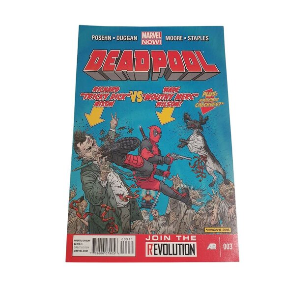 Deadpool 003 Marvel Now Comic Bagged Boarded Collection - Picture 1 of 2